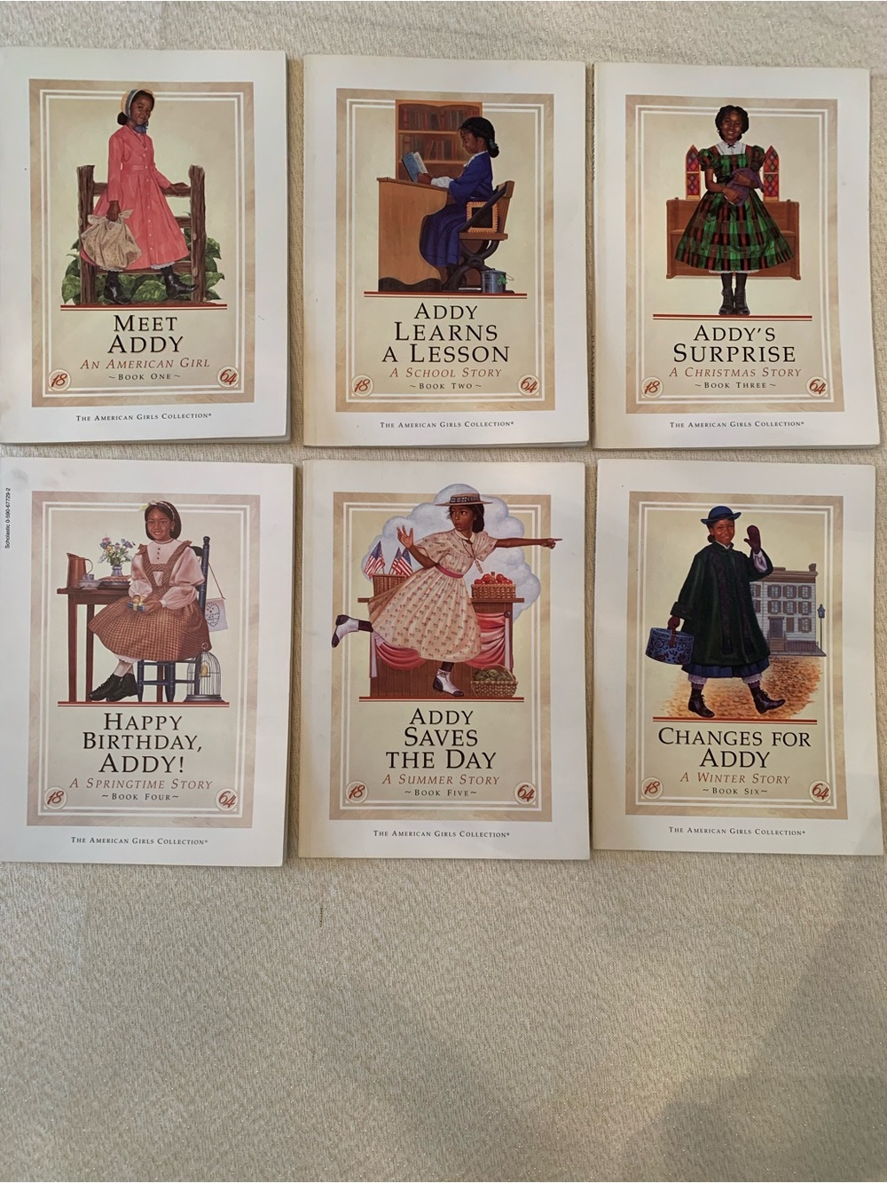 American Girl Addy Book Set